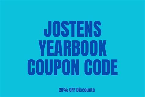 jostens coupon code yearbook 2024|$50 Off Jostens Promo Code and Coupons 